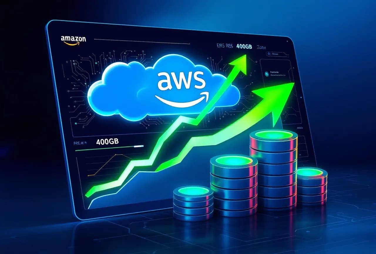 cover for Boost Your AWS RDS Performance by Crossing the 400GB Hidden Threshold